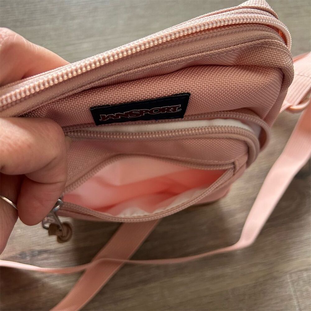 JanSport Pink Crossbody Bag - Picture 6 of 11